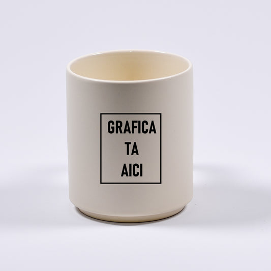 Cană mată personalizabilă - sublimată