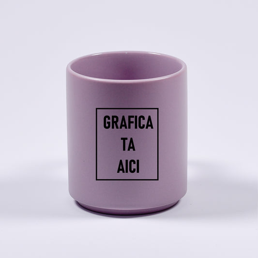 Cană mată personalizabilă - sublimată