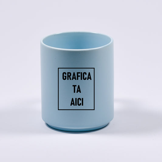 Cană mată personalizabilă - sublimată