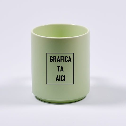 Cană mată personalizabilă - sublimată