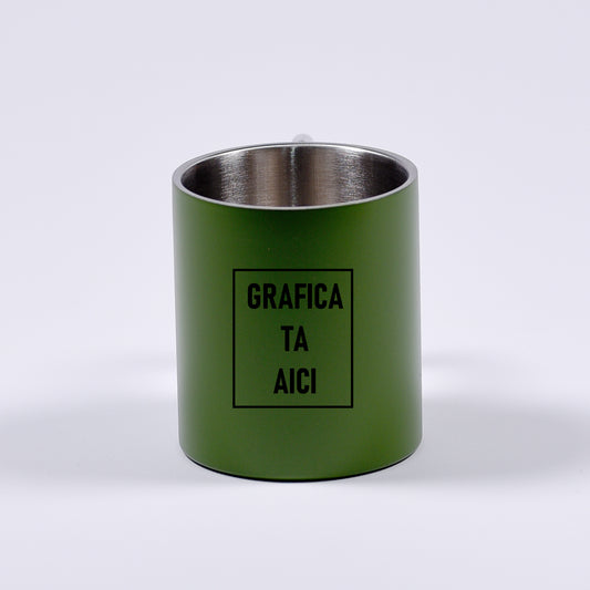 Cană cu Carabină - Sublimată/Gravată