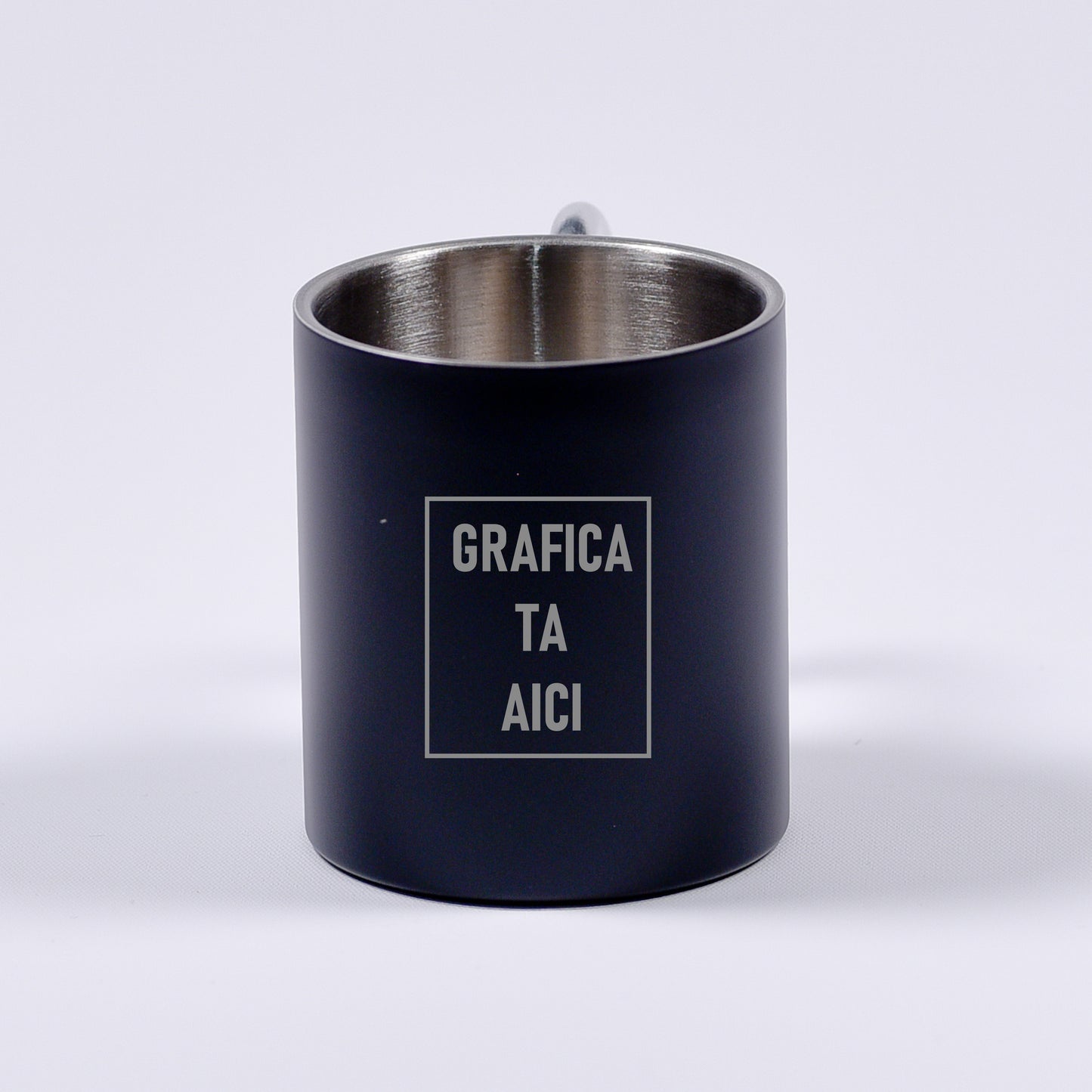 cana metalica personalizabila neaga