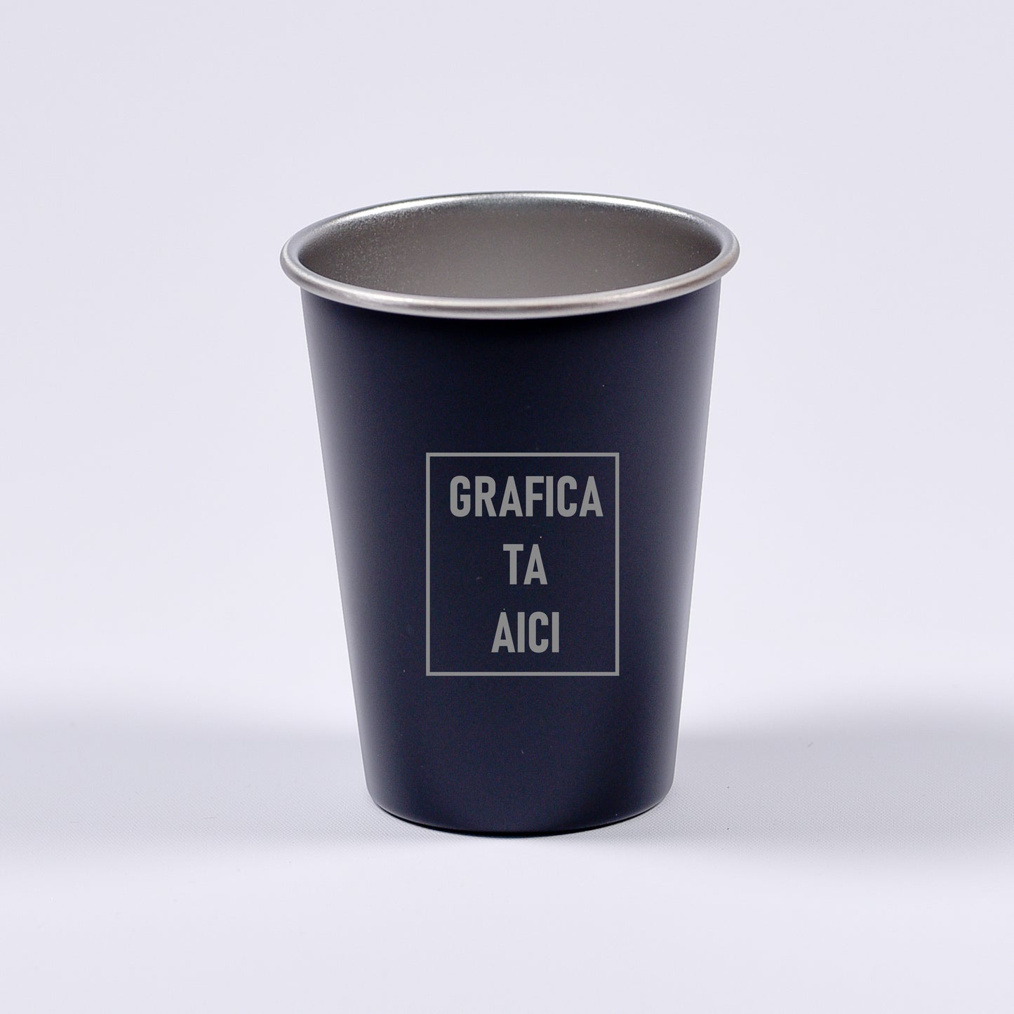 Pahar din Oțel Inoxidabil - Gravată