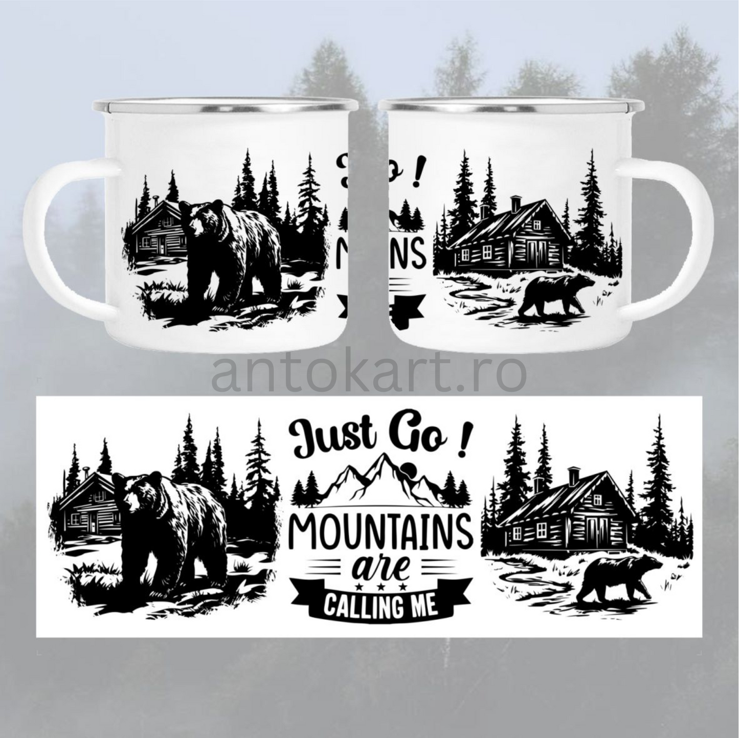 cana personalizata poza