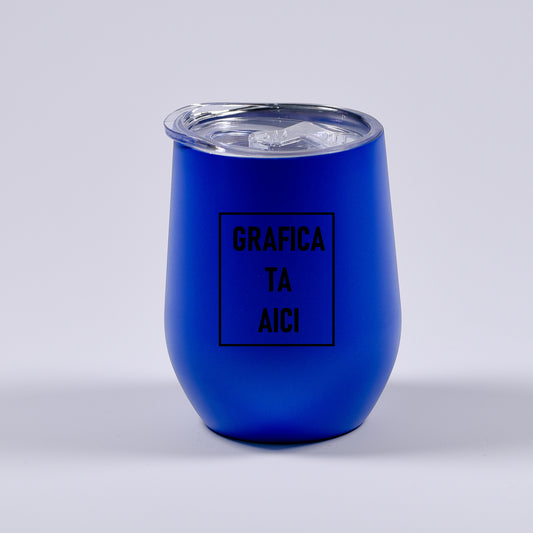 Rozsdamentes acél termosz pohár - Gravírozott