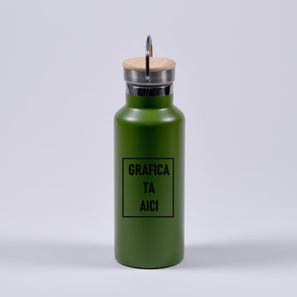 Termos termoizolant din oțel inoxidabil - Gravat