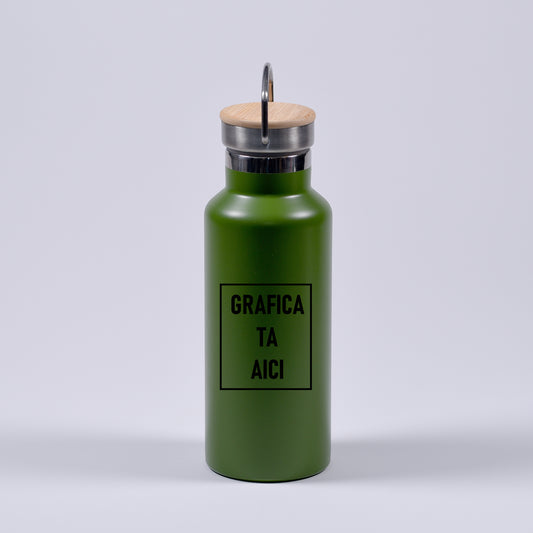 Rozsdamentes acél termosz - Gravírozott