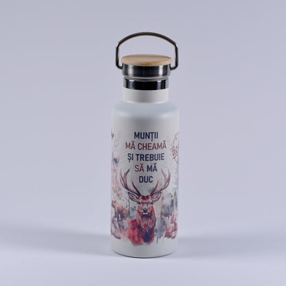 Termos personalizat 500 ml - Munții mă cheamă