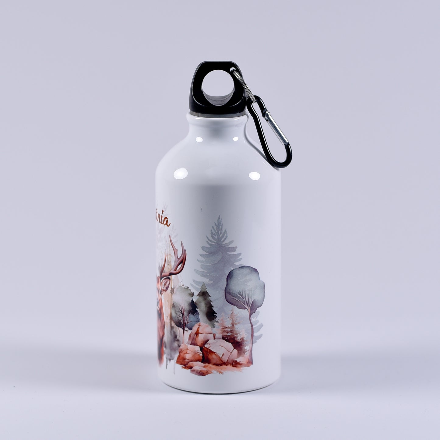 Ploscă personalizată 500 ml - România design căprioară