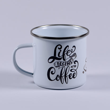 Cană emailată - Coffee