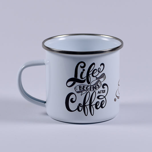 Cană emailată - Coffee