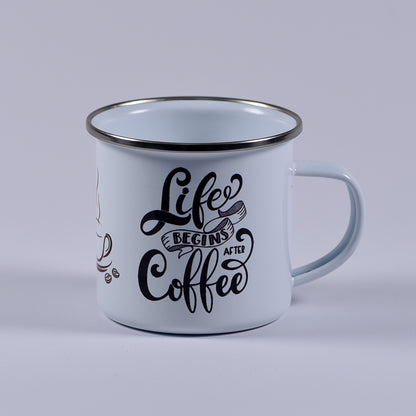 Cană emailată - Coffee