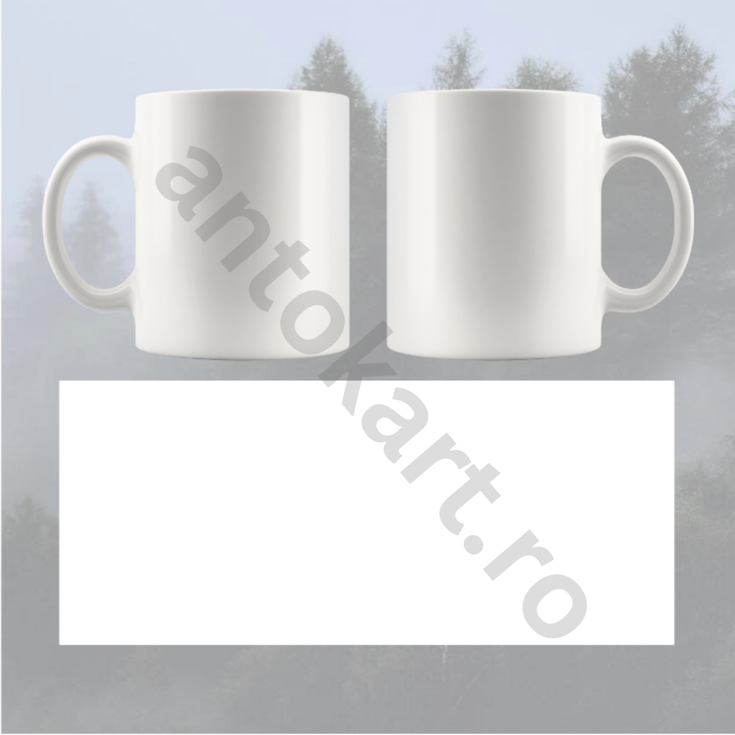 Cană din porțelan personalizabilă - Add your photo